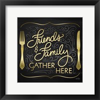Gather Here I (Friends Family) Framed Print