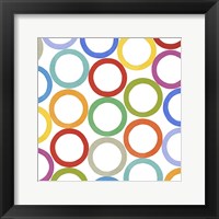 Painters Palette Multi I Framed Print