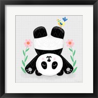 Tumbling Pandas II Framed Print