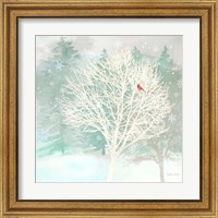 Framed 'Winter Wonder II' border=