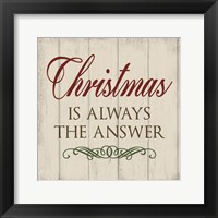 Christmas Peace I Framed Print