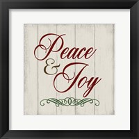 Christmas Peace II Framed Print