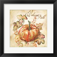 Watercolor Harvest IV Framed Print