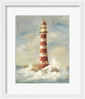 Framed 'Lighthouse II' border=