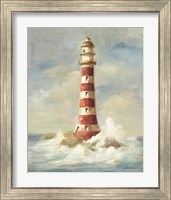 Framed 'Lighthouse II' border=