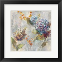 Framed Autumn Hydrangea II