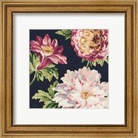 Framed 'Mixed Floral IV Crop II Pastel' border=