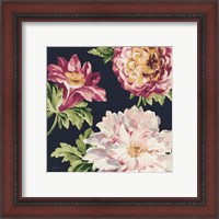 Framed 'Mixed Floral IV Crop II Pastel' border=