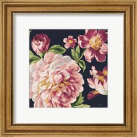 Framed 'Mixed Floral IV Crop I Pastel' border=