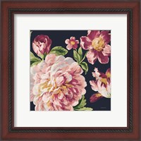 Framed 'Mixed Floral IV Crop I Pastel' border=