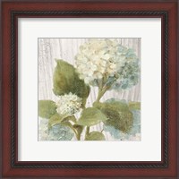 Framed 'Scented Cottage Florals IV Crop' border=