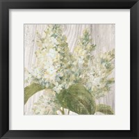 Scented Cottage Florals II Crop Framed Print