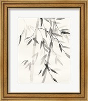 Framed 'Bamboo Leaves V' border=