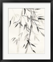 Bamboo Leaves V Framed Print
