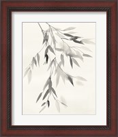 Framed 'Bamboo Leaves IV' border=