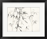 Bamboo Leaves III Framed Print