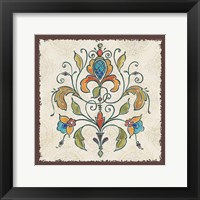 Mediterranean Flair IV Framed Print