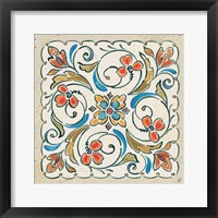 Mediterranean Flair XI Framed Print