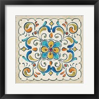 Mediterranean Flair XIV Framed Print