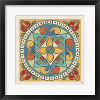 Mediterranean Flair X Framed Print