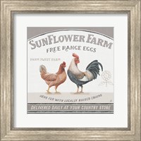 Framed 'Vintage Farm V' border=