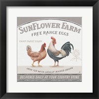 Framed 'Vintage Farm V' border=