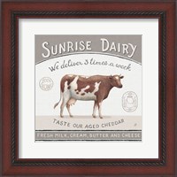 Framed 'Vintage Farm II' border=