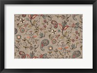 Framed Pretty Paisley II