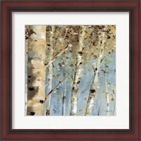 Framed 'White Forest IV' border=