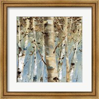 Framed 'White Forest III' border=