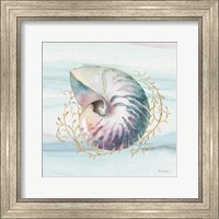 Framed 'Ocean Dream V' border=