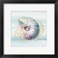 Framed 'Ocean Dream V' border=