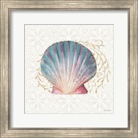 Framed 'Ocean Dream II' border=