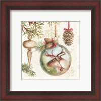 Framed 'Woodland Holiday III' border=