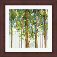 Framed 'Forest Study IX' border=