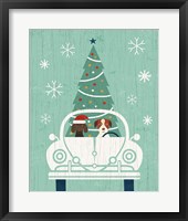 Holiday on Wheels XIII Framed Print