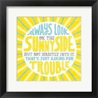 Framed Sunny Side