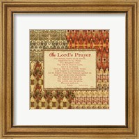 Framed 'Mirage Words III Sq' border=