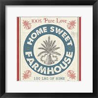 Sweet Farmhouse I Framed Print
