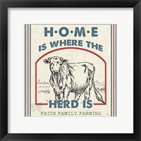 Sweet Farmhouse IV Framed Print