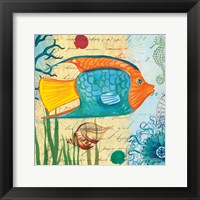 Tropical Underwater I Framed Print