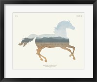 Framed American Southwest Horse