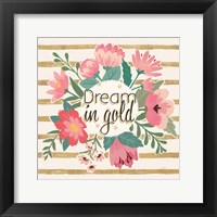 Gorgeous III Pink Framed Print