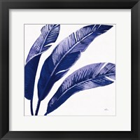 Welcome to Paradise XI Indigo Framed Print