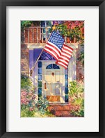 Framed Patriotic Home