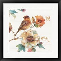 Spiced Nature II Soft White Framed Print