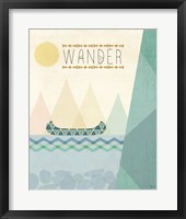 Outdoor Geo III Framed Print