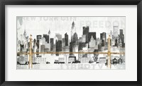 Framed New York Skyline II