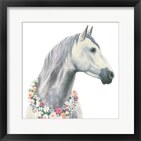 Framed 'Spirit Stallion I Square' border=