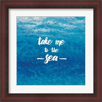 Framed 'Underwater Quotes I' border=